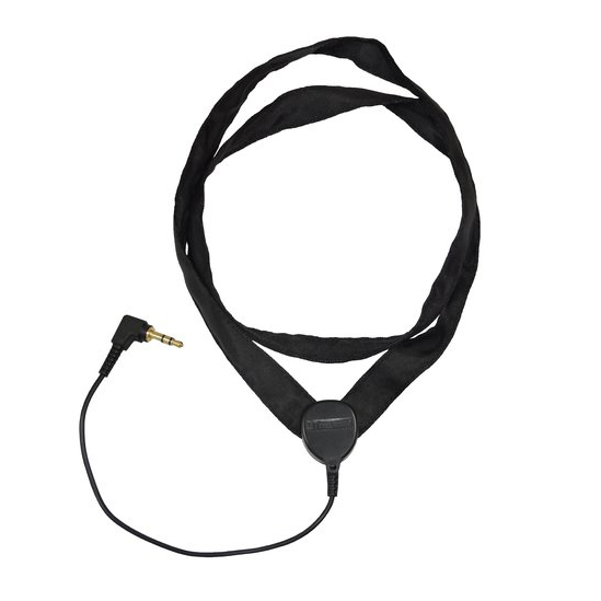 Transistor halsslynge 2-kanal, 15 cm + forlengerkabel