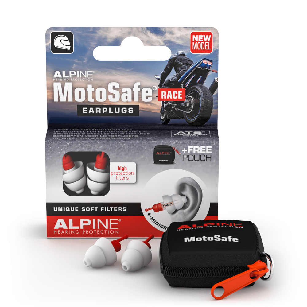 Alpine MotoSafe - Ørepropper for motorsykkel