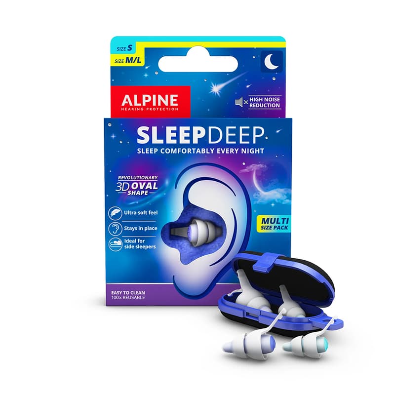 Alpine SleepDeep - Behagelige ørepropper for søvn