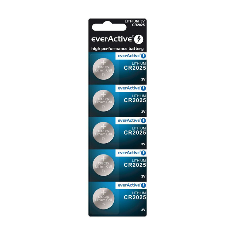everActive CR2025 5-pakning