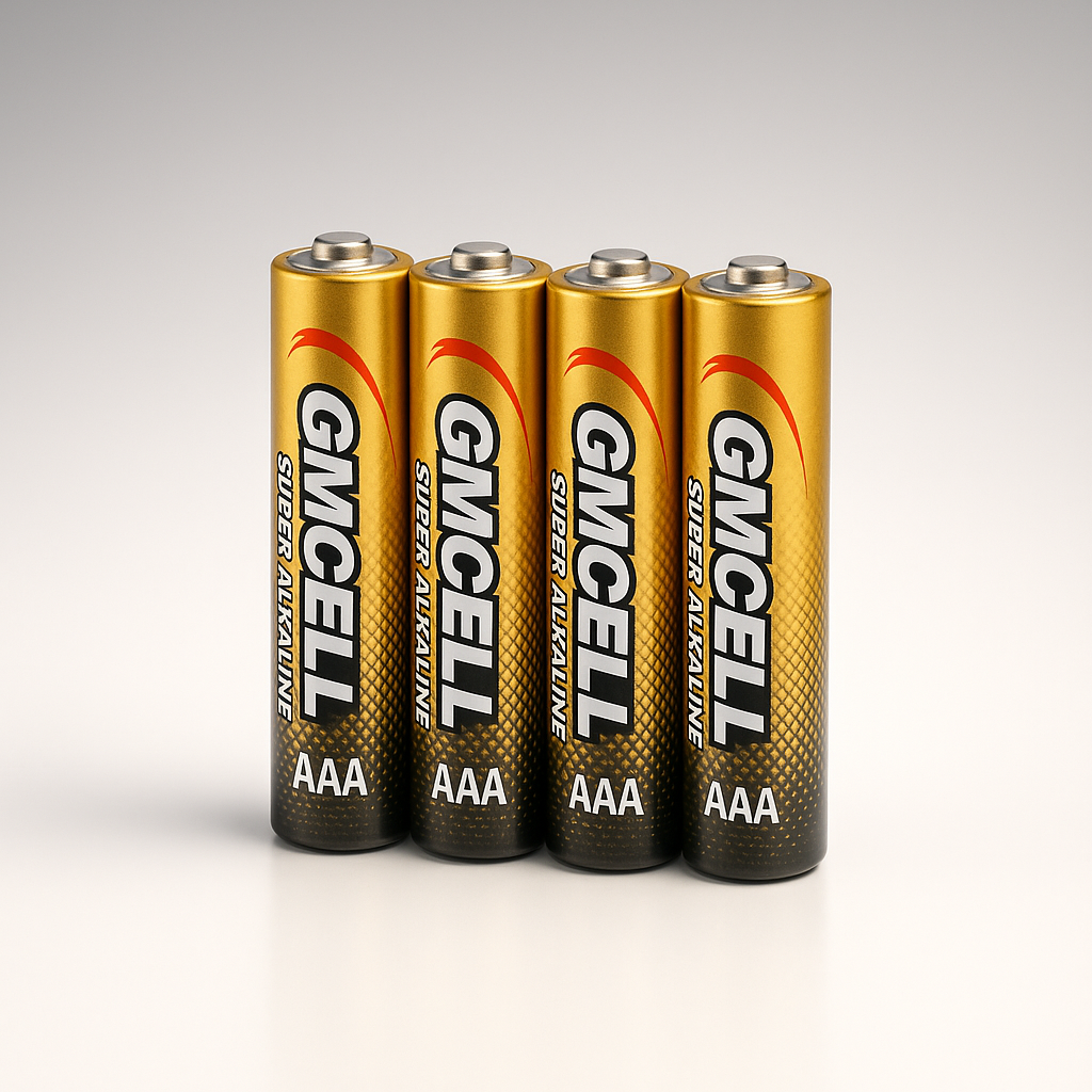 AAA-batterier - 4 stk